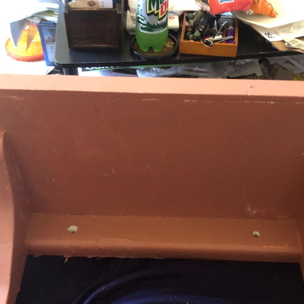 Brown Home Storage Organizer Shelf